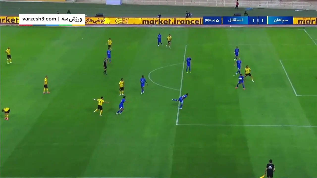 ببینید خلاصه بازی سپاهان 3 - استقلال 1